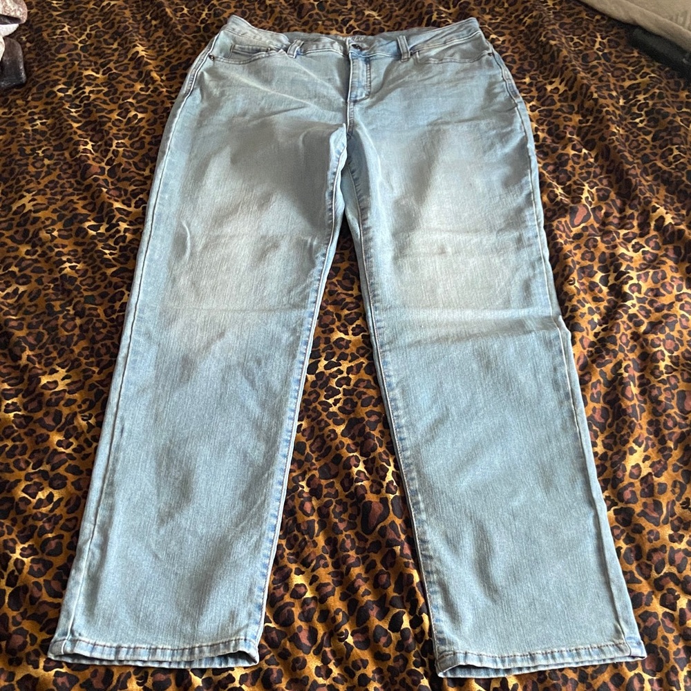 Style & Co. Light Blue Women's Straight Leg Jeans
